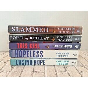 Colleen Hoover 5-Book Paperback Set – Slammed, Hopeless & More | Romance Bundle